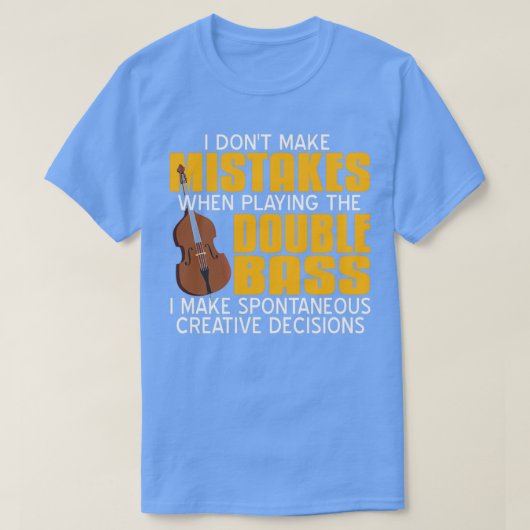 ダブルベース Tシャツ (デザイン正面)