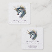 ダブルホルンユニコーンスクエア名刺 スクエア名刺 (正面/裏面)