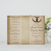 ダブルホースシューカントリーウェスタン結婚式 プログラム (スタンド正面)