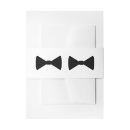 "ダブルボウタイ"ベリーバンド 招待状ベリーバンド