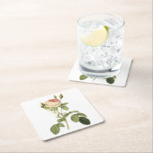 ダブルモスバラバイレッドテ スクエアペーパーコースター (インサイチュ)