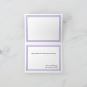 ダブルラベンダートリム-サンキューカード サンキューカード (内部)