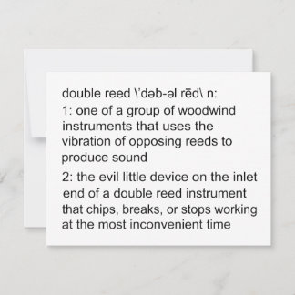 ダブルリード定義