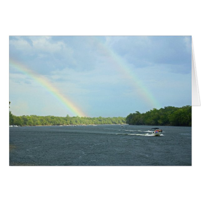 ダブルレインボーカード (正面横)