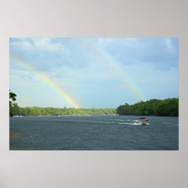 ダブルレインボープリント ポスター