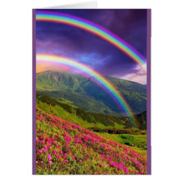 ダブルレインボーランドスケープ