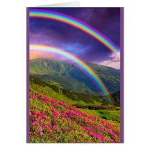 ダブルレインボーランドスケープ