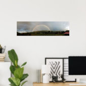 ダブルレインボー ポスター (ホームオフィス)