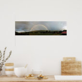 ダブルレインボー ポスター (キッチン)