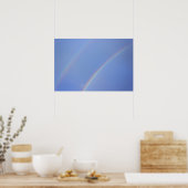 ダブルレインボー ポスター (キッチン)