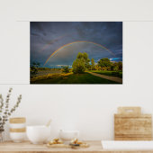 ダブルレインボー ポスター (キッチン)