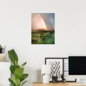 ダブルレインボー ポスター (ホームオフィス)