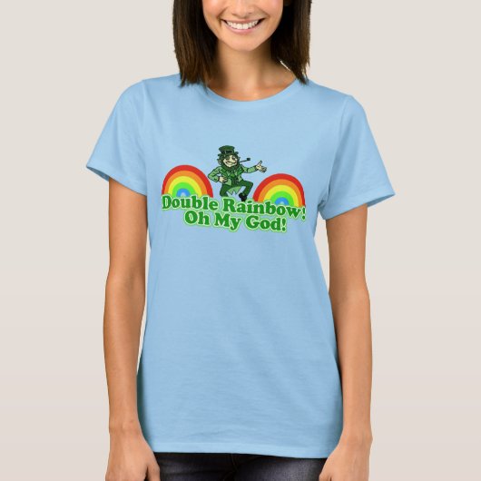 ダブルレインボーOMG Tシャツ (正面)
