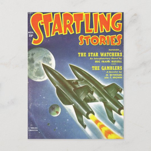 ダブルロケット ポストカード (正面)