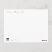 ダブルロックイン,エクセター,デボン,イギリス ポストカード (裏面)