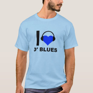 ダブルースが好き Funny T-shirt Tシャツ