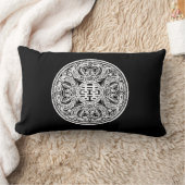 ダブル中国のハピネス枕 ランバークッション (ブランケット)