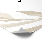 ダブル中国のハピネス結婚ウェルカムポスター ポスター (角)