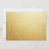 ダブル中国のハピネス結婚 – 日付を保存 セーブザデート (裏面)