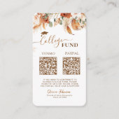 ダブル卒業カレッジ基金QRコード エンクロージャーカード (正面)