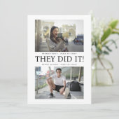 ダブル卒業パーティー！  招待状 (スタンド正面)