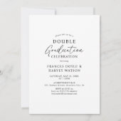 ダブル卒業パーティー！  招待状 (裏面)