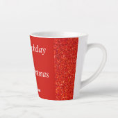 ダブル大事な行事誕生日とクリスマスマグカップ カフェラテマグ (右)