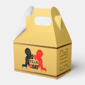 ダブル奇数ヤギ中国のの年の〔占星術の〕十二宮図優先ボックス1 フェイバーボックス (正面サイド)