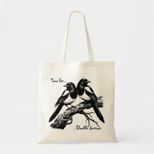 ダブル悲しみトートバッグ トートバッグ (正面)