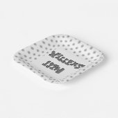 ダブル文字10代のボーイバースデーパーティー ペーパープレート (傾斜あり)