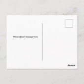 ダブル機能：叙事的な双子の妊娠の発表 ポストカード (裏面)