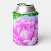 ダブル素晴らしピンク牡丹フラワー詳細 缶クーラー (缶裏面)