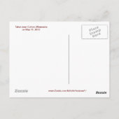 ダブル虹はがき ポストカード (裏面)