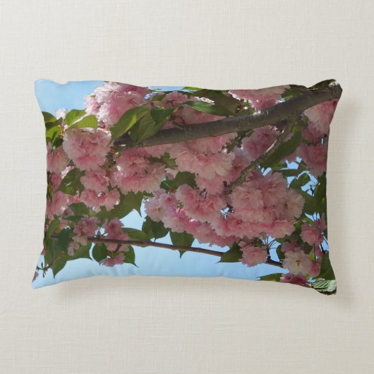 ダブル開花さくらんぼツリーIV春 アクセントクッション (裏面)