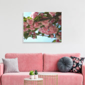 ダブル開花さくらんぼツリーIV春 キャンバスプリント (インサイチュ (リビング))
