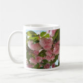 ダブル開花さくらんぼツリーIV春 コーヒーマグカップ (左)