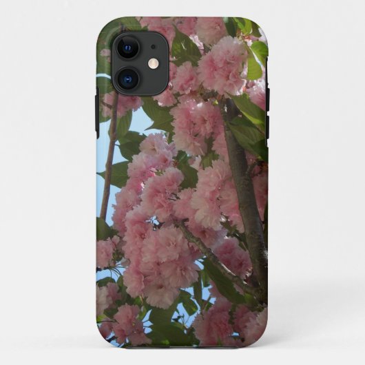 ダブル開花さくらんぼツリーIV春 Case-Mate iPhoneケース (裏面)