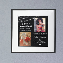 ダブル2フォト卒業へようこそ ポスター