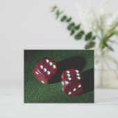 ダブル6サイコロ ポストカード (スタンド正面)