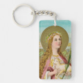 ダブル・イメージ・セント・アグネス・オブ・ローマ(BC 01) キーホルダー (正面)