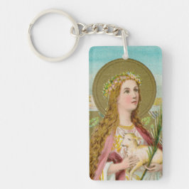 ダブル・イメージ・セント・アグネス・オブ・ローマ(BC 01) キーホルダー