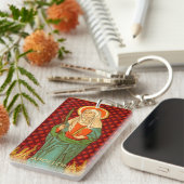 ダブル・イメージ セント・アポロニア (VVP 001) レクト アクリル キーホルダー (正面右)