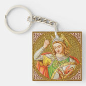 ダブル・イメージ・セント・ジョージ (SNV 13) キーホルダー (正面)