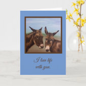 ダブル カード (黄色い花)