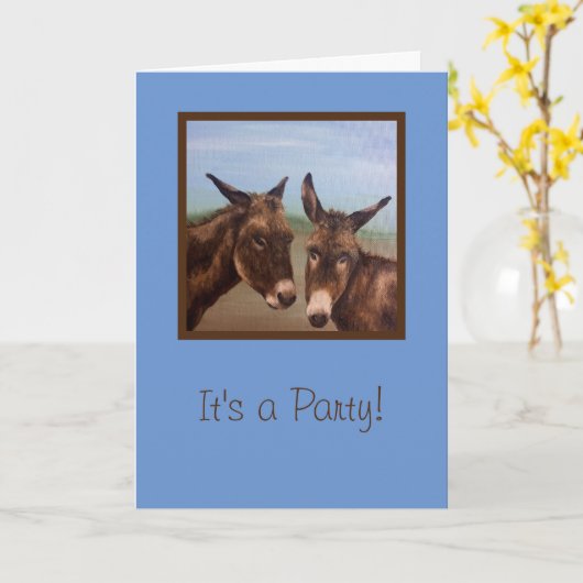 ダブル カード (黄色い花)