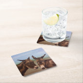 ダブル スクエアペーパーコースター (インサイチュ)