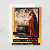 ダブル、ダブル、トイル、トラブルおもしろいヴィンテージ ポストカード (正面/裏面)