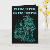 ダブル、ダブル、トラブル カード (黄色い花)