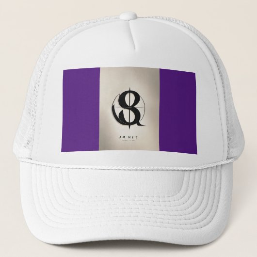 「ダブル・テイク:トラック運転手の帽子のトレンディー・アピール キャップ (正面)