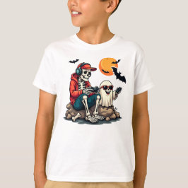 ダブル・デール幽霊のよく出る・ゲーマー Tシャツ